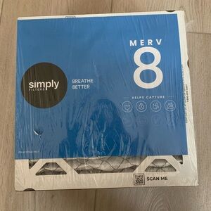Simply 10x10x1 Air Filter, Merv 8, MPR 600, 6 Pack, Furnace Air Filter for HVAC